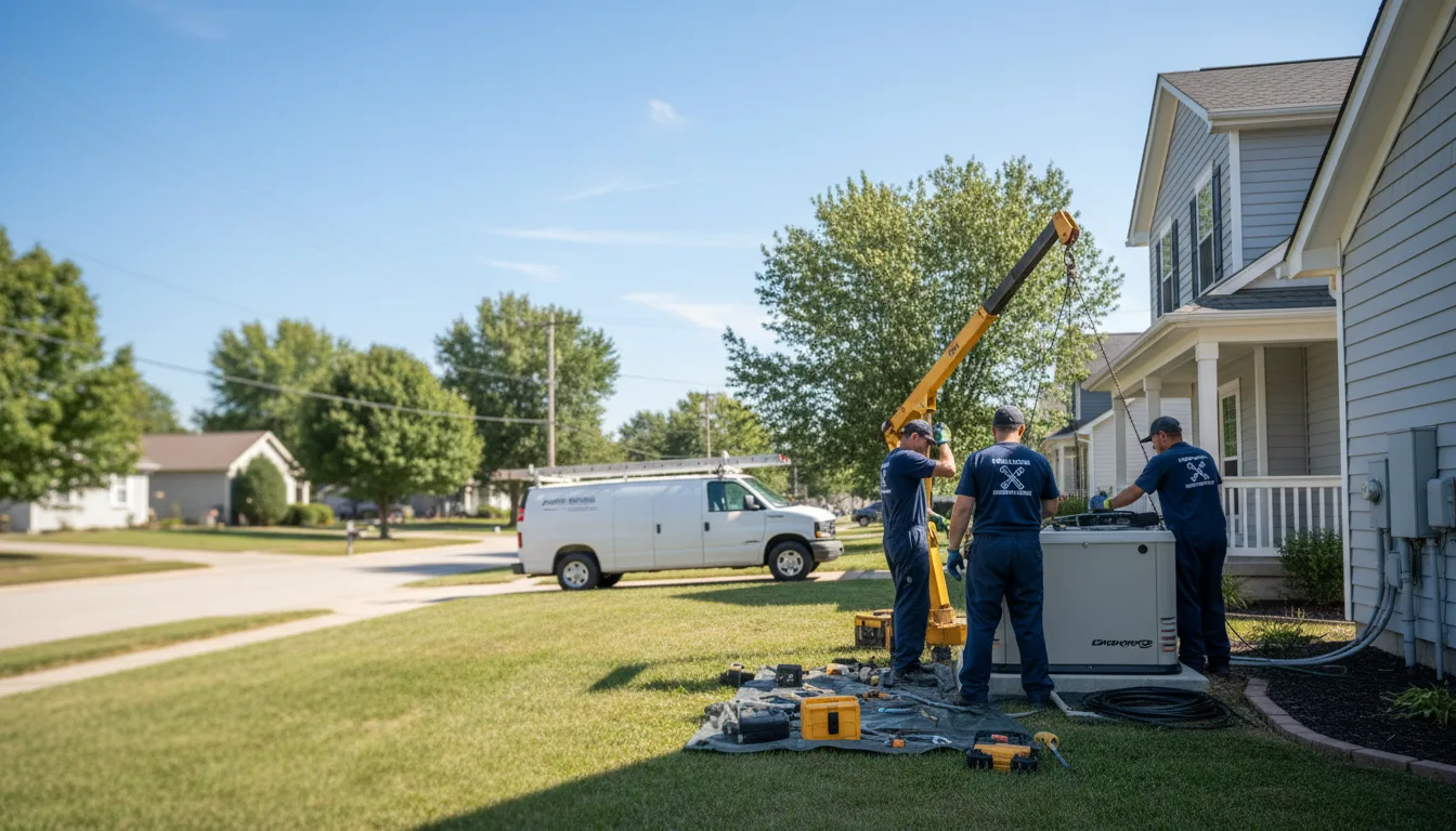 Generator Installation in North Aurora, IL near me